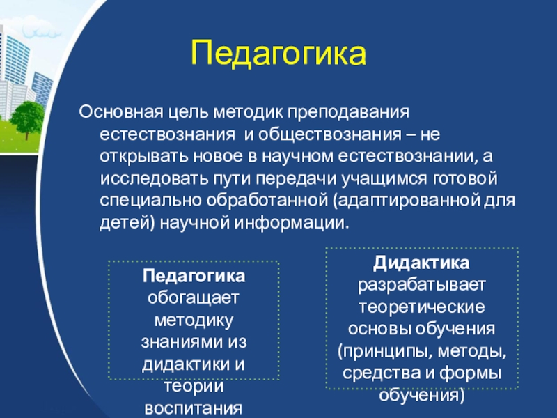 Методика преподавания в школе. Методика преподавания естествознания. Предмет и задачи методики преподавания естествознания. Задачи и цели методики преподавания естествознания. Методы методики преподавания естествознания.