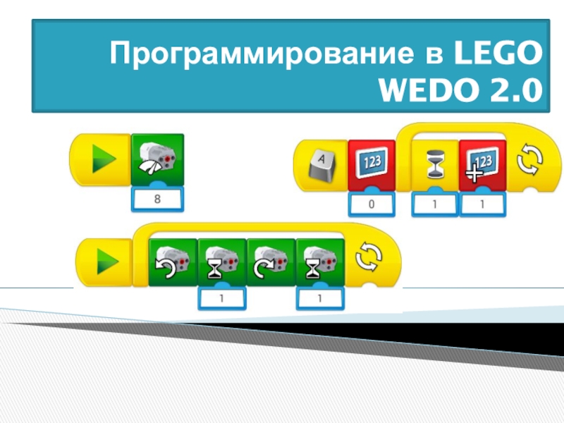 Презентация Про г раммирование в LEGO WEDO 2.0