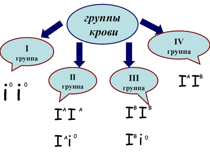 Наследование крови презентация