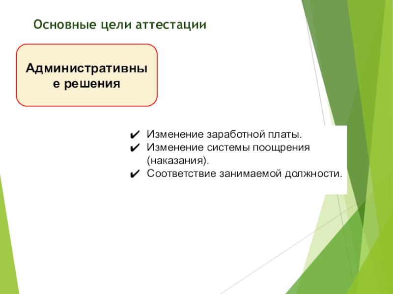 Изменение решения. Поощрительные системы оплаты труда. Основные цели аттестации. Поощрительные системы оплаты труда в экономике. Изменение системы.