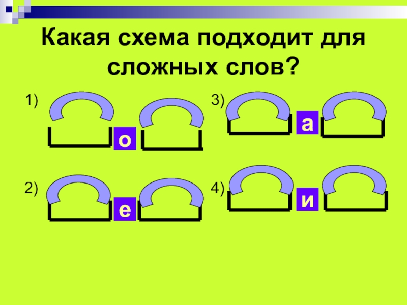 Сложные слова в картинках для детей