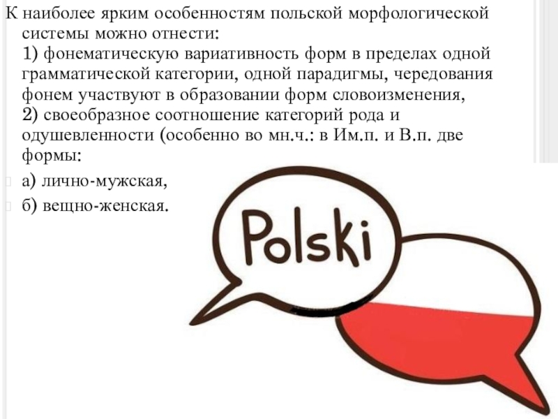 Доклад: Польский язык