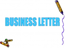 BUSINESS LETTER
