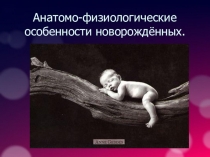 Анатомо-физиологические особенности новорождённых