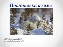 Подготовка к зиме