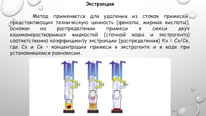 Экстракция это. Экстракция сточных вод сточных вод. Экстракция очистка сточных вод. Метод экстракции. Экстракция метод очистки.