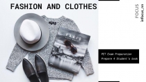 Fashion and clothes