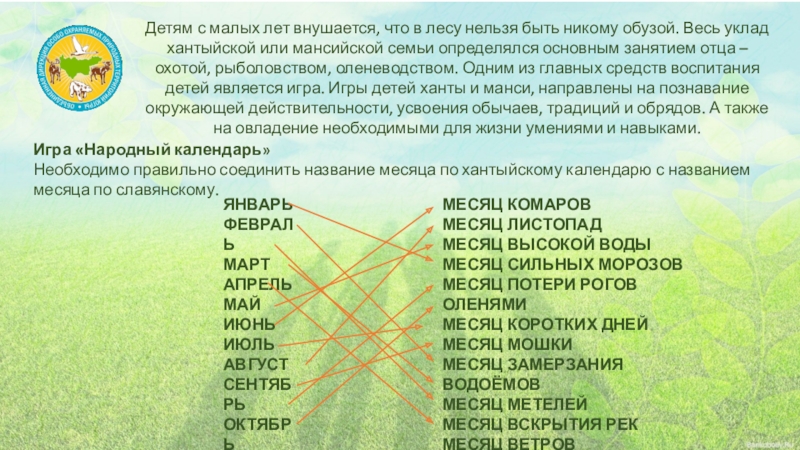 Как переводится с хантыйского. Хантыйские названия месяцев. Месяцы на хантыйском языке. Названия месяцев на хантыйском языке. Стих на хантыйском языке с переводом.