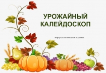Урожайный
калейдоскоп
Виртуальная книжная выставка