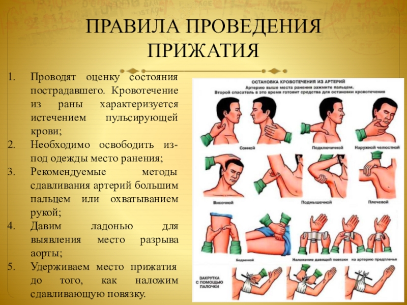 Методы оценки состояния пострадавшего презентация