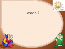 Lesson 2