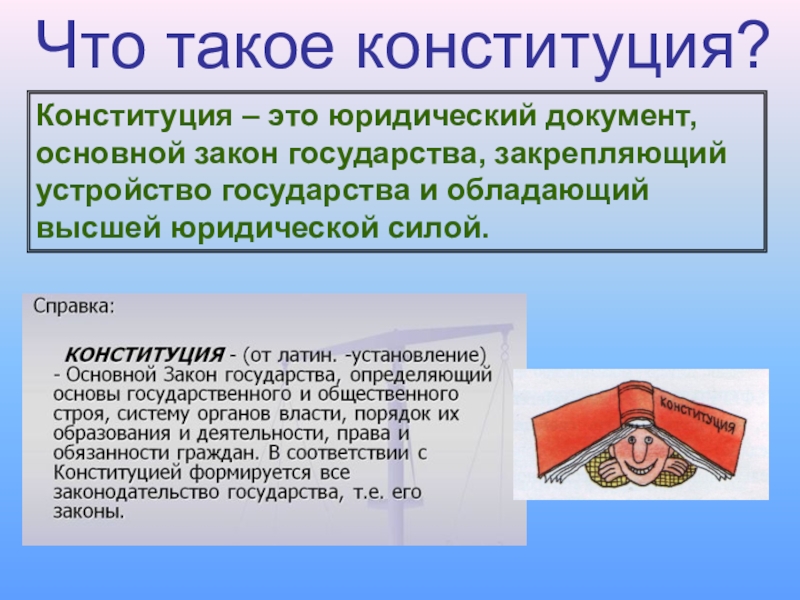 Почему конституцию называют высшей юридической силой. Конституция. Чт отакове Конституция. Конситуация. Конс.