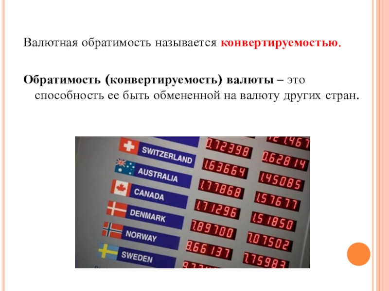 Обмененный. Валютная обратимость. Валютная конвертируемость (обратимость). Внешняя обратимость валюты это. Валюты по степени обратимости.