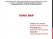 СТУДЕНТ 401 ГРУППЫ
ФАМИЛИЯ ИМЯ ОТЧЕСТВО
РУКОВОДИТЕЛЬ:
ФАМИЛИЯ ИМЯ