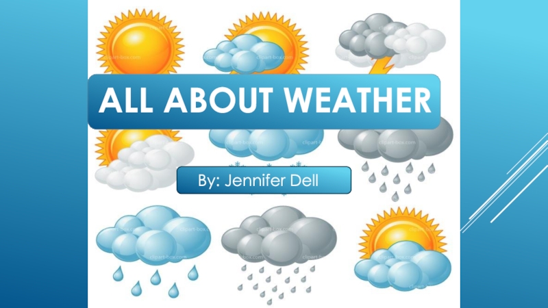 All About Weather
By: Jennifer Dell