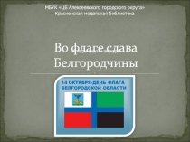 Во флаге слава Белгородчины