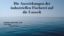 Die Auswirkungen der industriellen Fischerei auf die Umwelt