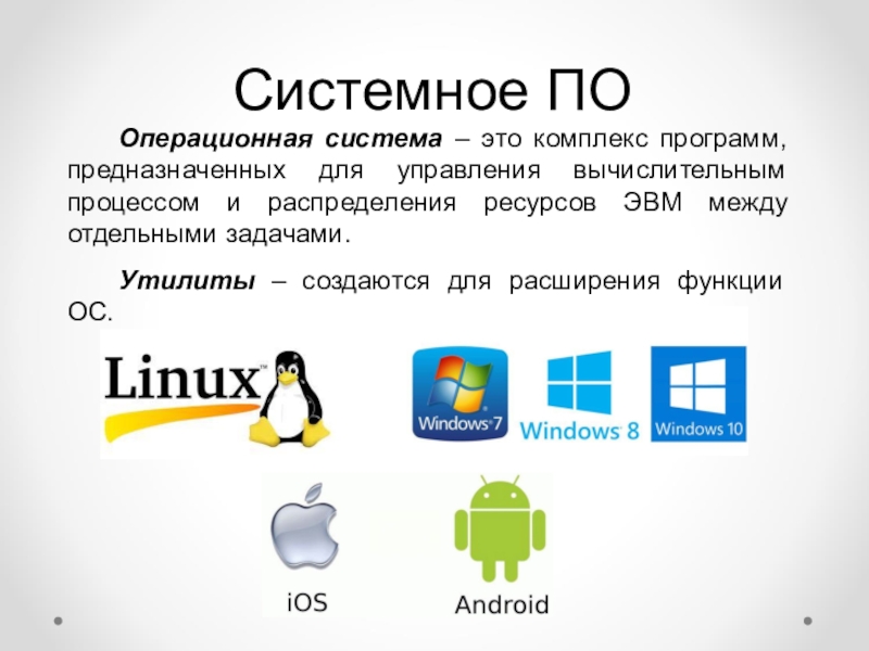 Полезные программы для вашего компьютера проект 7 класс