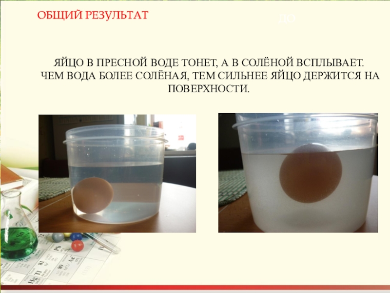 Почему тело тонет в воде. Эксперимент с яйцом и соленой водой. Яйцо всплывает в соленой воде. В соленой воде яйцо тонет. Яйцо в пресной и соленой воде.