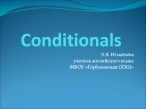 Conditionals