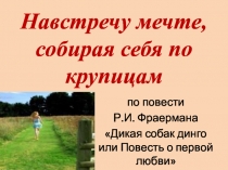 Навстречу мечте, собирая себя по крупицам