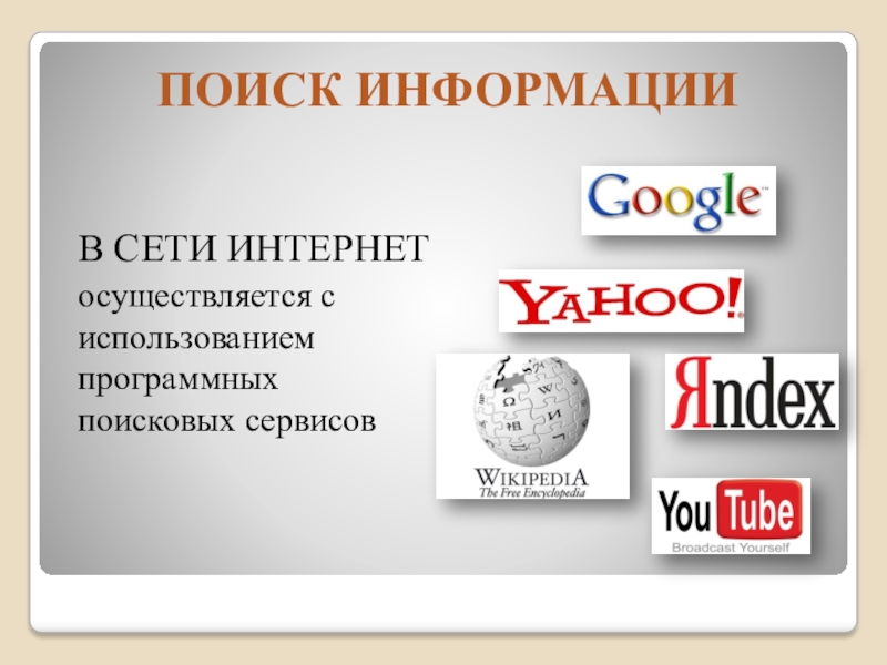 Интернете найди сведения о. Программные поисковые сервисы. Поисковые сервисы сети интернет. Поиск информации. Программные поисковые сервисы.. Программные поисковые сервисы примеры.