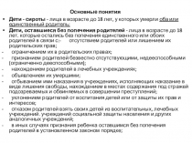 Основные понятия