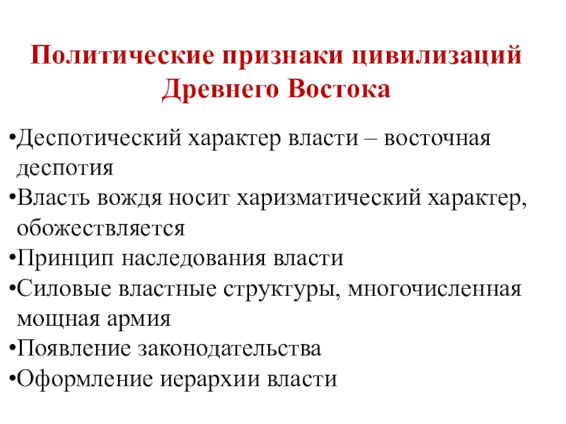 Характер власти