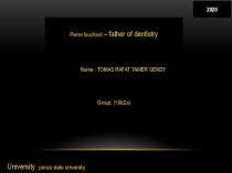 Name : TOMAS RAFAT TAMER GENDY