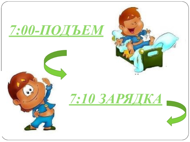 Подъем в 7 20. Распорядок дня зарядка. Распорядок дня школьника подъем. Картинка подъем. Подъем школьника.