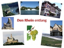 Den Rhein entlang
