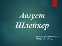 Август Шлейхер