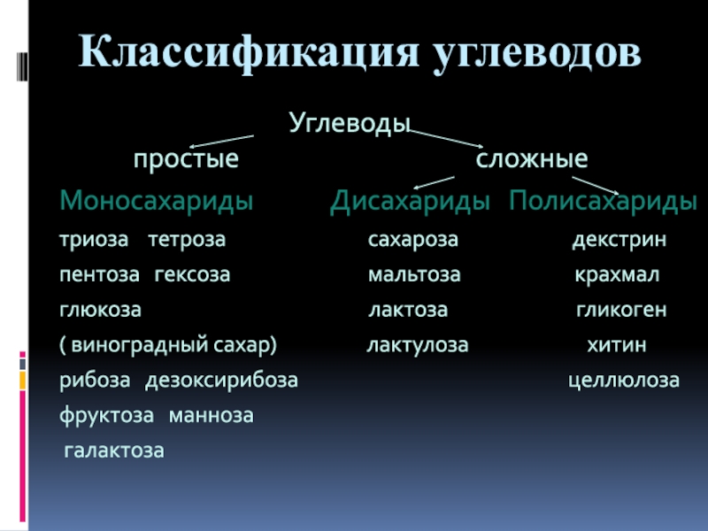 Лаваш это простой или сложный углевод