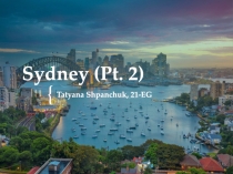 Sydney (Pt. 2)