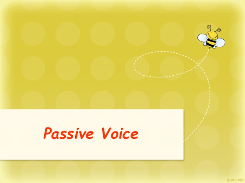 Passive Voice