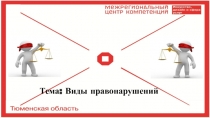 Тема: Виды правонарушений