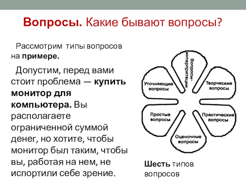 Вопросы бывают простые