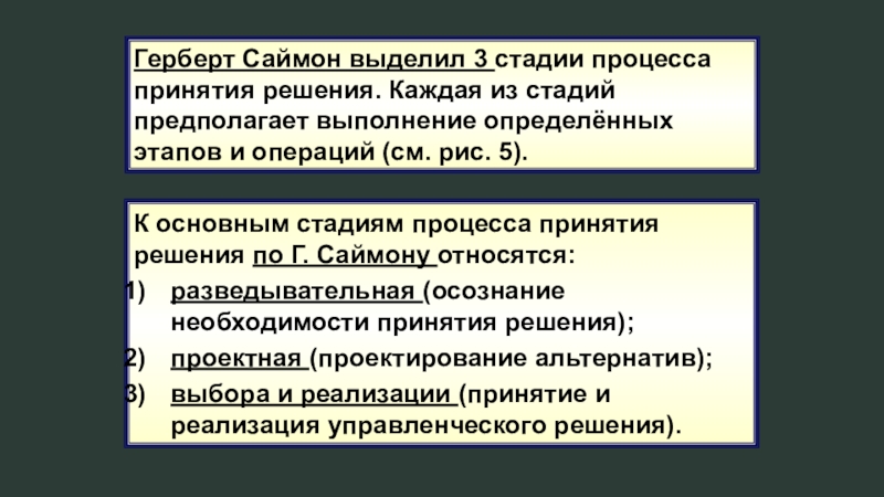 Причины основные этапы. Этапы принятия решения по г.Саймону. Основные стадия процесса принятия решений по Саймону. Фаза процесс принятия решений Саймон. Герберт Саймон принятие управленческих решений.