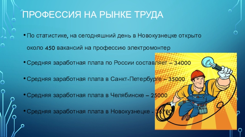 Презентация моя специальность