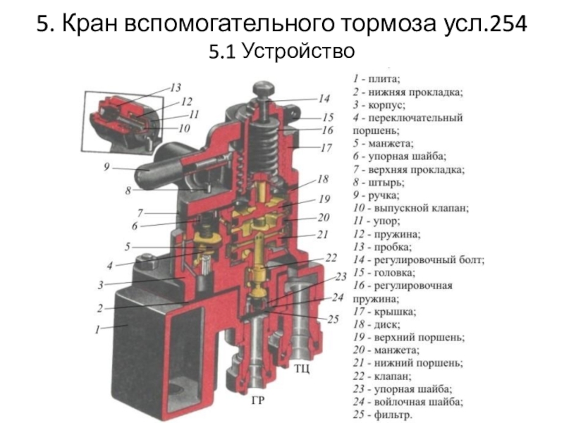 254 кран схема