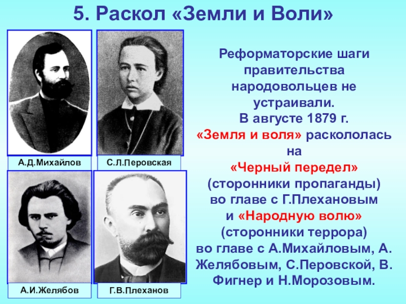 Земля и воля народничество. Раскол земли и воли на народную волю и черный передел. Революционное народничество земля и Воля. 1879 Раскол организации земля и Воля. Кравчинский 19 век земля и Воля.