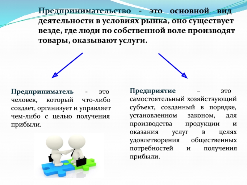 Виды и типы предпринимательства презентация