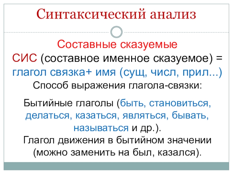 Огэ синтаксический анализ презентация