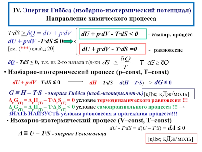 Направление химических процессов. Изобарно-изотермический потенциал энергия Гиббса. Изобарно-изотермический потенциал реакции. Энергия Гиббса через потенциал. Изменение изобарно изотермического потенциала формула.