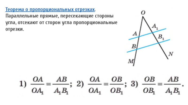 Пропорциональные отрезки рисунок. Теорема Фалеса о пропорциональных отрезках. Теорема о пропорциональных отрезках. Теорема пропорциональных отрезков. Доказательство теоремы о пропорциональных отрезках 8 класс.