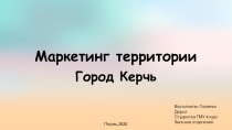 Маркетинг территории