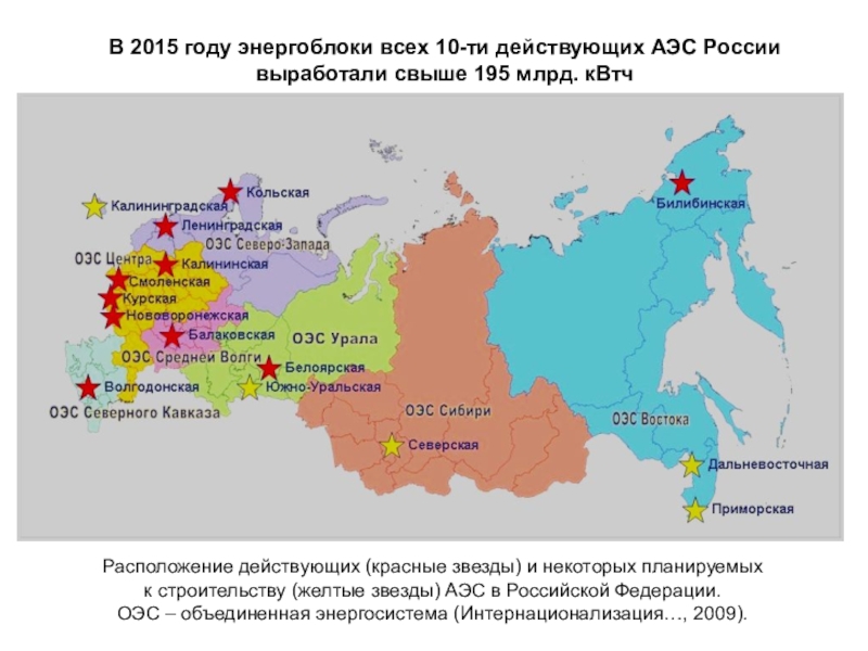 Аэс на территории свердловской. Атомные станции России на карте. Атомные электростанции РФ на карте России. АЭС России на карте действующие.