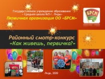 Государственное учреждение образования  Средняя школа №5 г. Лиды Первичная