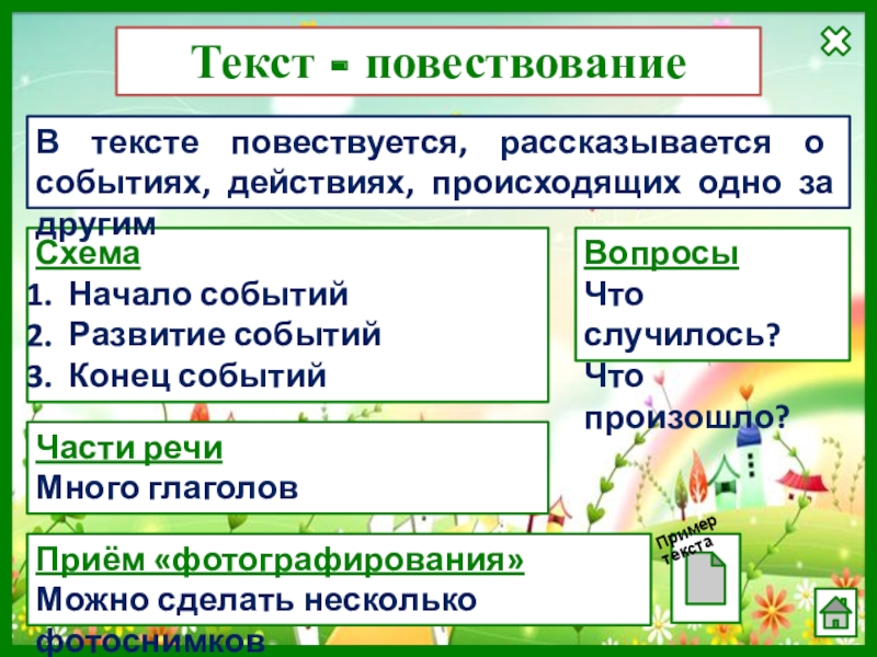 Повествуется