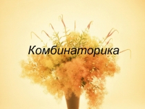 Комбинаторика